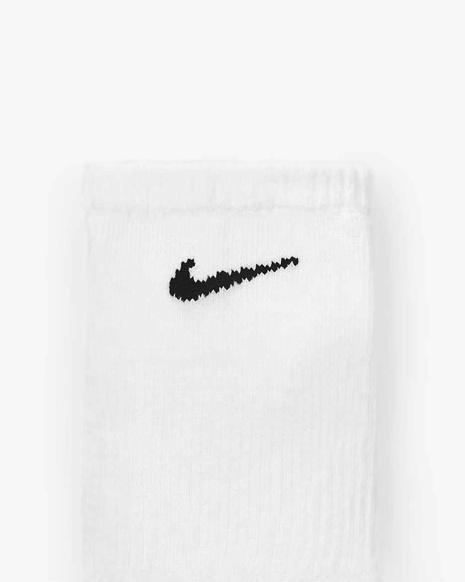 Nike short white socks best sale